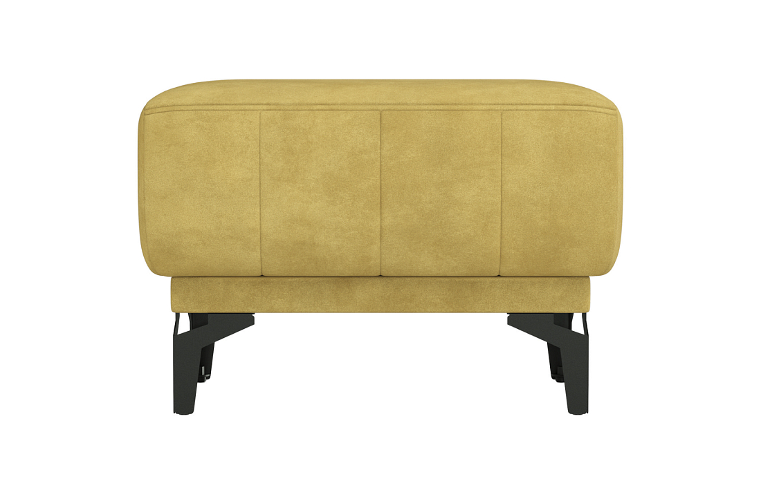 Одри / пуф велюр Олимпия 170 горчичный